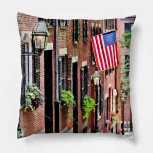 Boston MA - Acorn Street Pillow