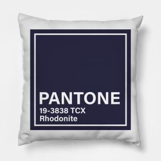 pantone 19-3838 TCX Rhodonite Pillow