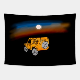 Jeep Lover Tapestry