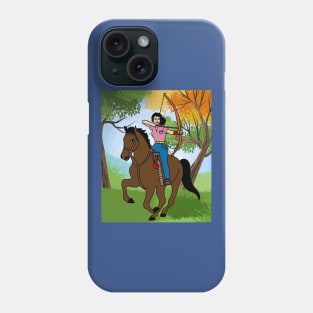 Archery With A Bow And Arrow Phone Case