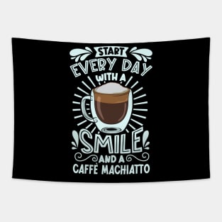 Smile with Caffè macchiato Tapestry