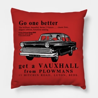 VAUXHALL VICTOR - advert Pillow