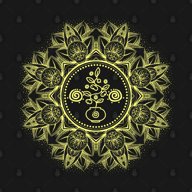 Discover Lotus Mandala 30 - Mandala - T-Shirt