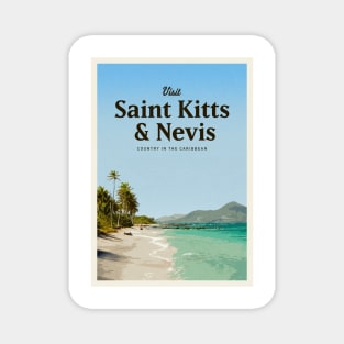 Visit Saint Kitts & Nevis Magnet