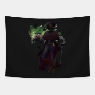 ASAW Aromantic Plague Doctor Tapestry