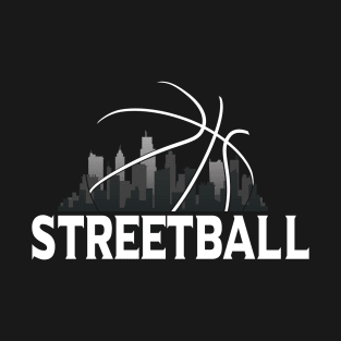 Streetball Skyline - for streetbasket player T-Shirt