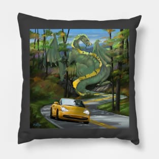 The tail of the dragon Pillow