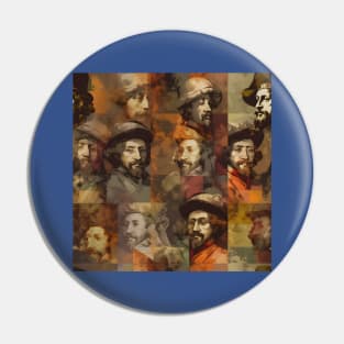 Rembrandt Paintings Mashup Pin