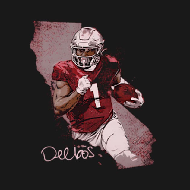 Deebo Samuel San Francisco Player Map by binchudala