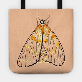 Gold Moth Tote