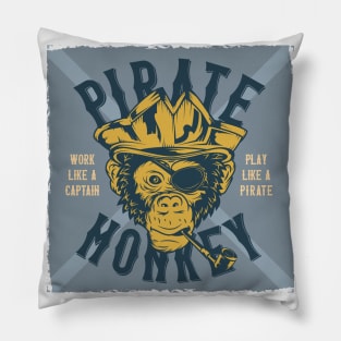 Pirate monkey Pillow