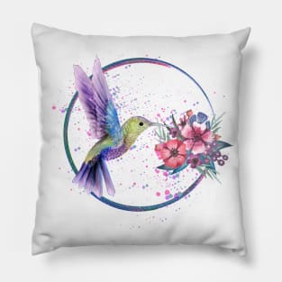 Hummingbird. Pillow