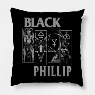 Black Phillip Pillow