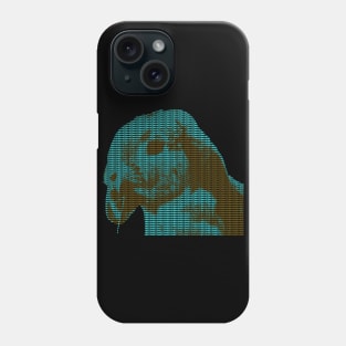 The eating Rabbit - A Typography Artwork II Phone Case