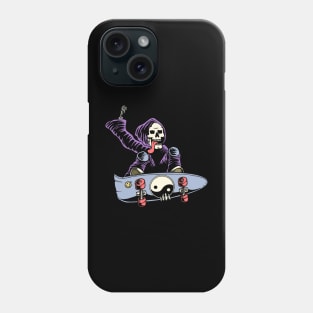 Skateboard Grim Reaper Phone Case