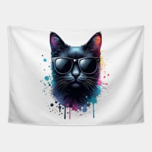 Watercolor Bombay Cat Tapestry