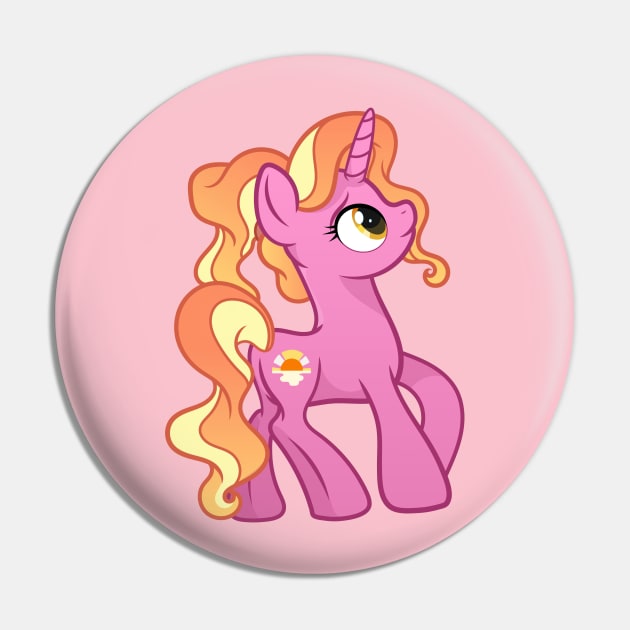 My Little Pony Luster Dawn Pin by SketchedCrow