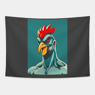 Chicken Man Tapestry