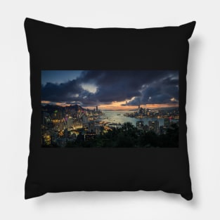 Hong Kong Dusk Pillow