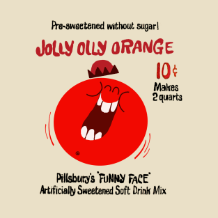 Jolly Olly Orange "Funny Face" T-Shirt