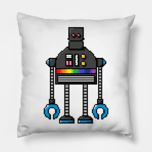 Pixel Robot 066 Pillow