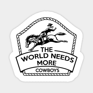 Cowboy Horse Magnet