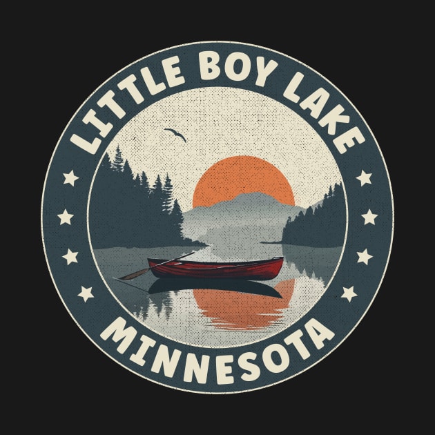 Little Boy Lake Minnesota Sunset by turtlestart