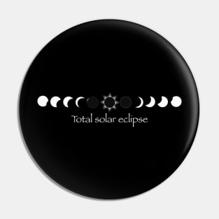 Total solar eclipse Pin