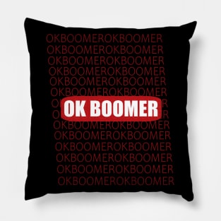 NEW OK BOOMER Pillow