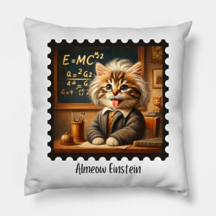 Almeow Einstein Pillow