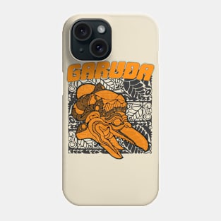 Modern Batik, Modern Vintage garuda Batik Phone Case