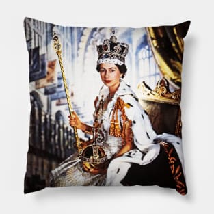 Queen Elizabeth Pillow