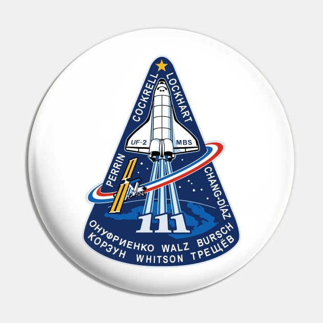 STS-111 Pin by Rush Creative Tees