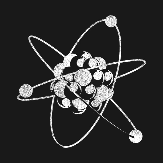 Vintage Science Atom Physics by shirtsyoulike