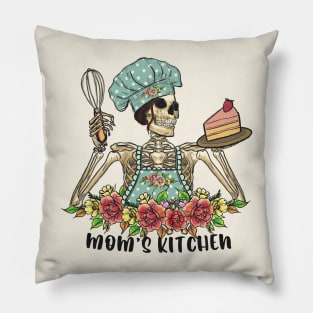 vintage kitchen design "mom's kitchen" Pillow