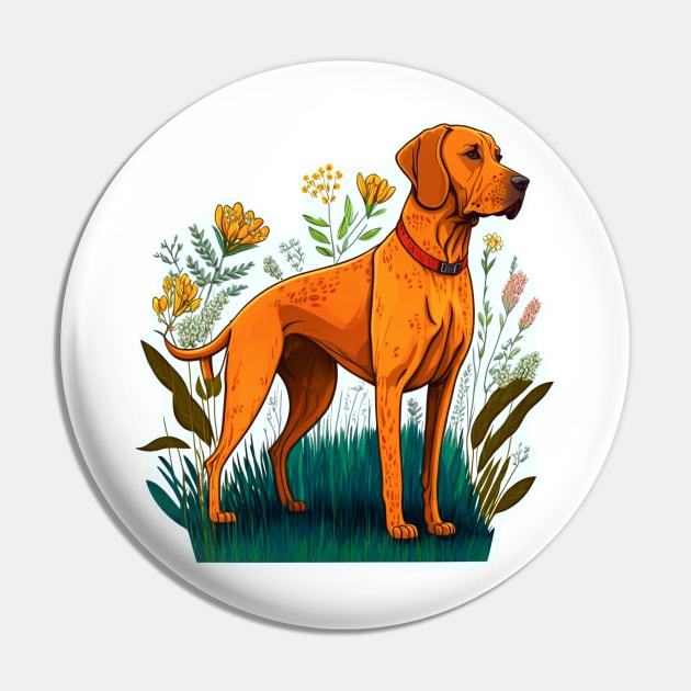 Rhodesian Ridgeback Pin by PukingRainbow