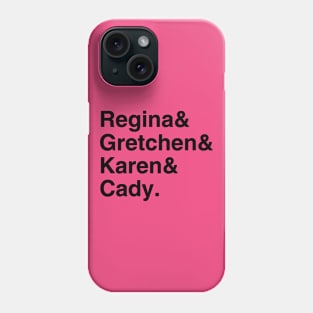 Plastics List (Pink) Phone Case