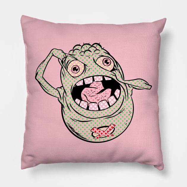 Doop Pop Art Pillow by dumb stuff, fun stuff