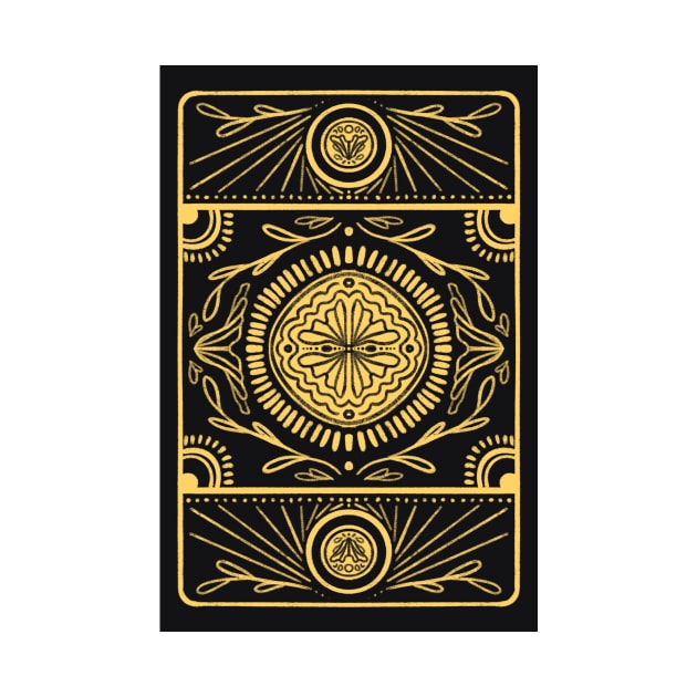Tarot Card Backing by livelonganddraw