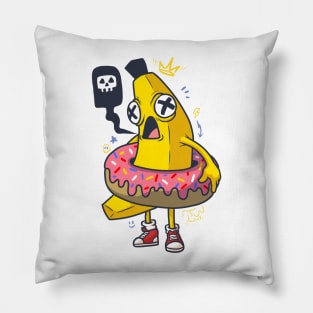 Banana Donut Pillow