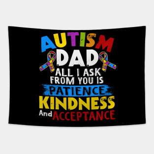 autism dad autism awareness Tapestry