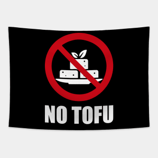 NO Tofu - Anti series - Nasty smelly foods - 12A Tapestry
