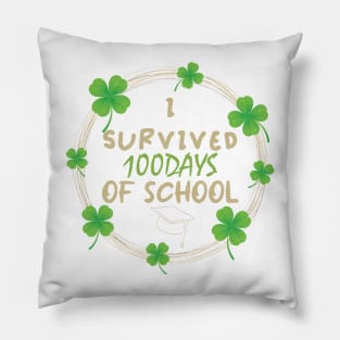 I Survived 100 Days Of School, Celebrate 100 Days Pillow