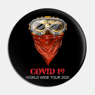 covid 19 world tour Pin