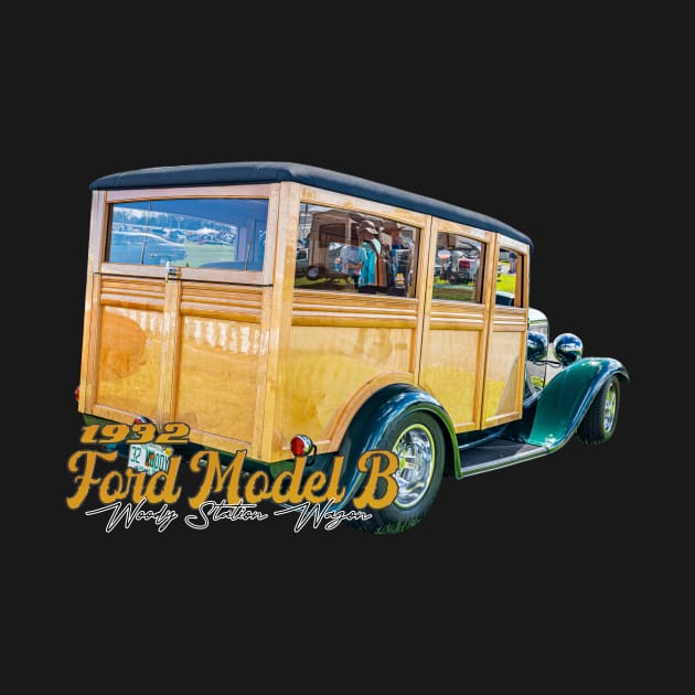 1932 Ford Model B Woody Station Wagon by Gestalt Imagery