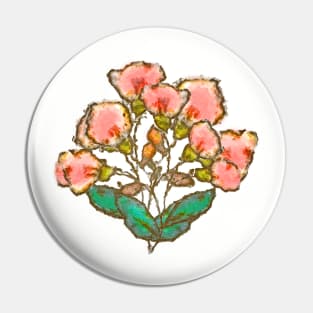 Wild Flowers Pin