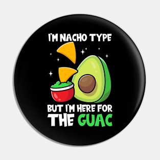 Cinco de Mayo Avocado Guac Mexico Fiesta Pin