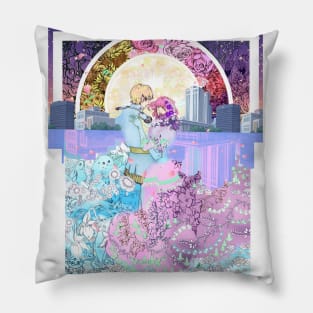 city blooms Pillow