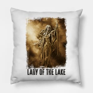 Lady of the Lake King Arthur Legend Pillow