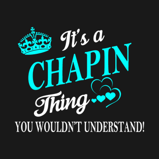 CHAPIN T-Shirt